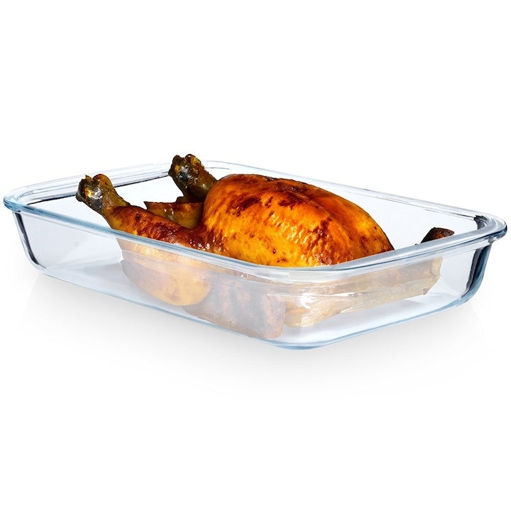Vas Rezistent La Caldura Vilde 1.6 L 29.5x17.5x5 cm Sticla Rezistent La Temperaturi De La -30°C La +400°C Manere Practice Usor De Spalat In Masina De Spalat Vase Transparent