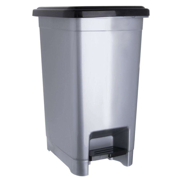 Cos gunoi Orion Plastic Capac Pedala 10 L Gri