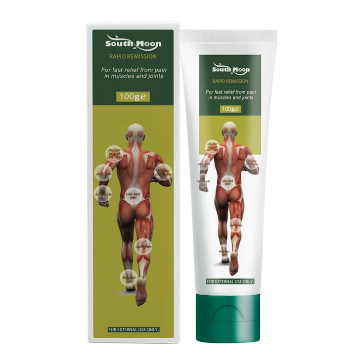 Crema pentru calmarea durerilor articulare și musculare South moon 100g ingrediente naturale non-grasă