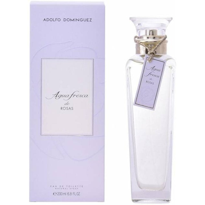 Adolfo Dominguez Agua Fresca De Rosas Eau de Toilette Spray for Women, 200 ml