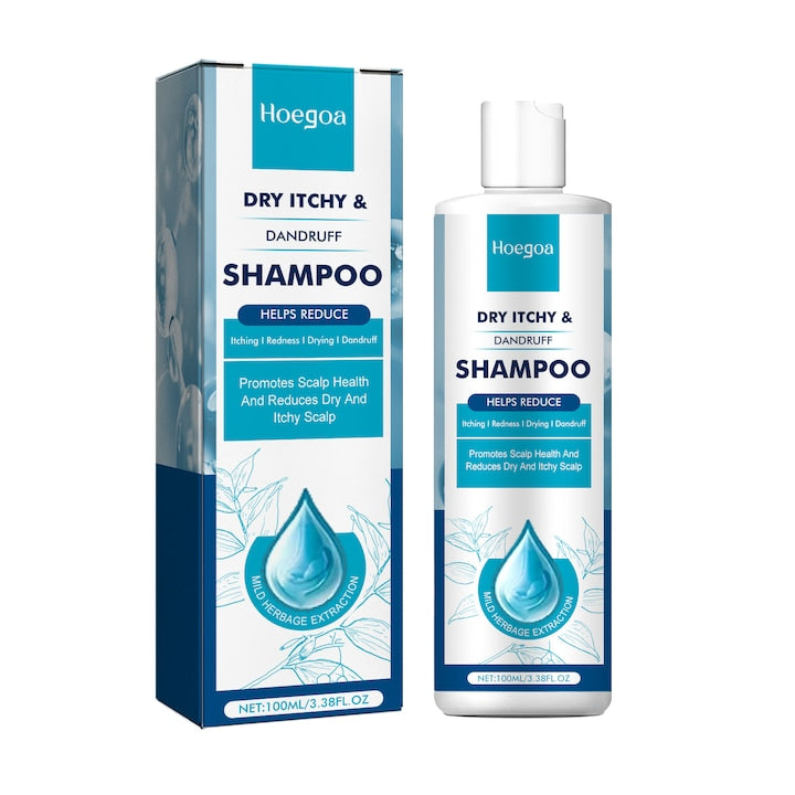 Sampon anti-matreata sampon pentru psoriazis curatare profunda calmeaza scalpul sensibil cu mancarime rosu iritat si uscat (100 ml)