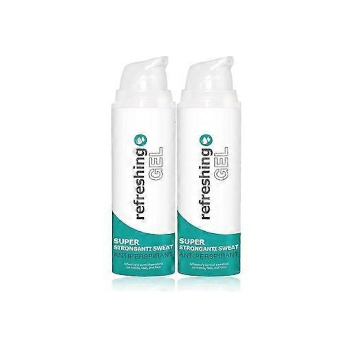 Set 1-3x 50ml Gel Antiperspirant Deodorant Puternic pentru Hiperhidroza Protectie impotriva Transpiratiei Unisex