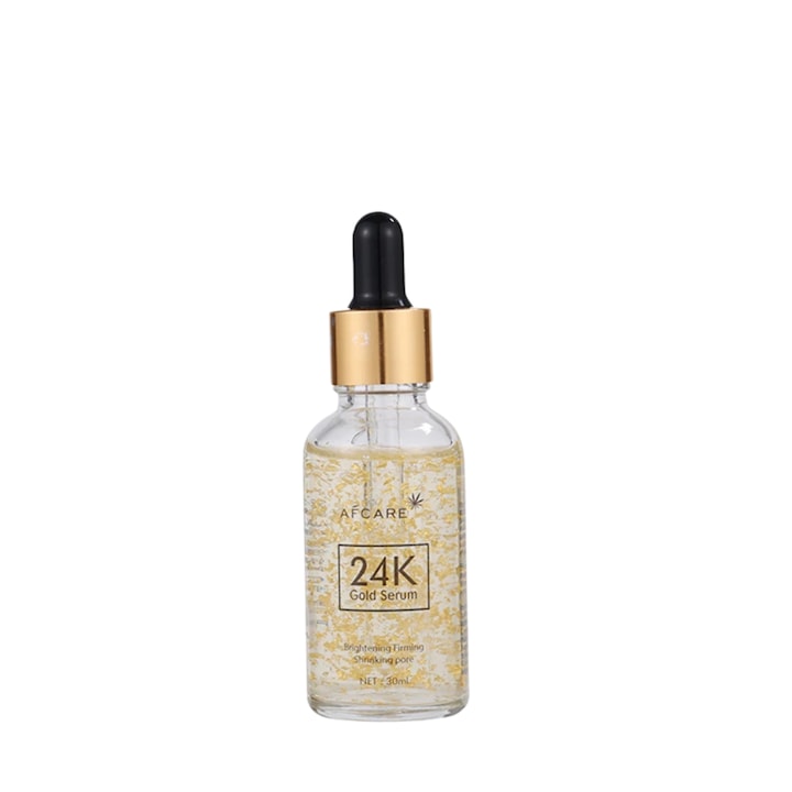 Ser facial cu aur 24K Afcare 30 ml antirid anti-imbatranire pentru micsorarea porilor si hidratare intensa