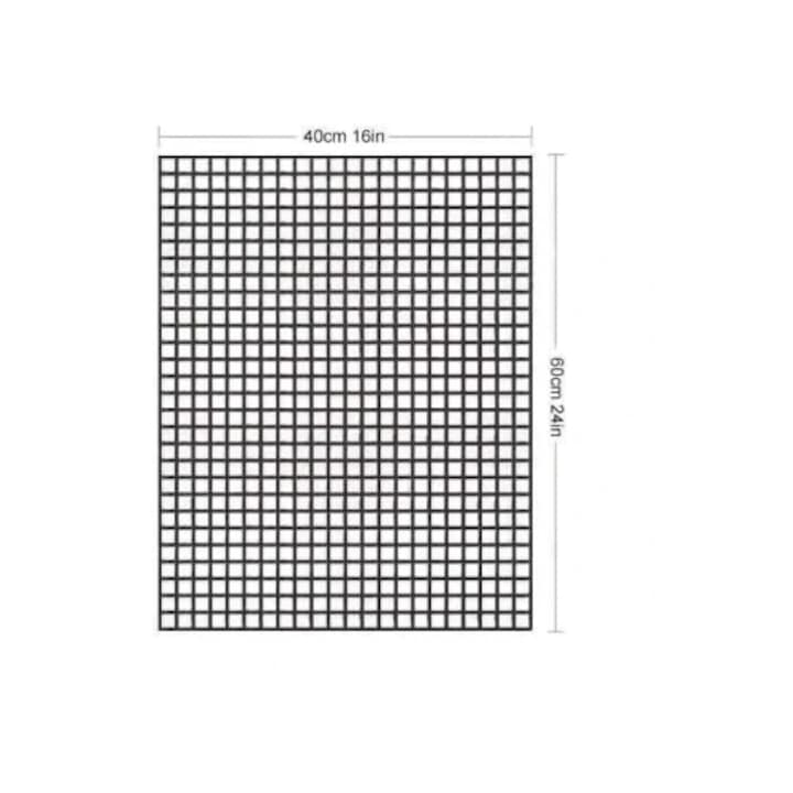 Covoras de gratar economisitor de spatiu potrivit pentru gratar material teflon 30*40CM 2 buc