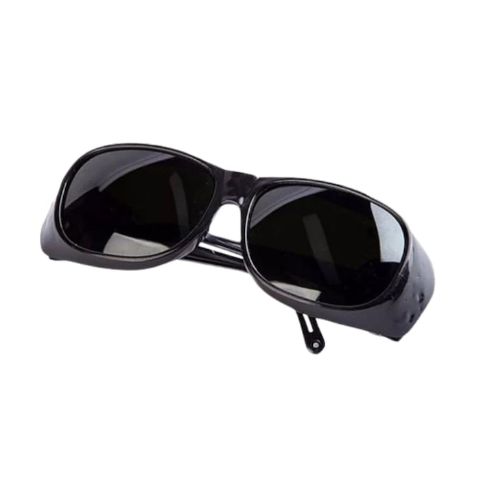 Ochelari de protectie pentru sudura anti-praf rezistenta la impact si stropire Negru