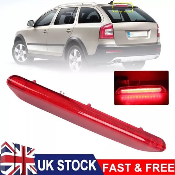 Lampa de frana spate de nivel inalt pentru Skoda Octavia Mk2 Estate 2004-2013