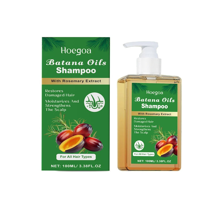 Sampon Batana Formula cu ulei de rozmarin Hoegoa Curatare delicata 100ml