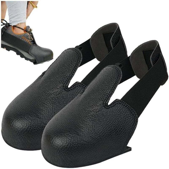 Protective footwear with metal toe, PU leather, anti-slip, wear-resistant, adjustable size