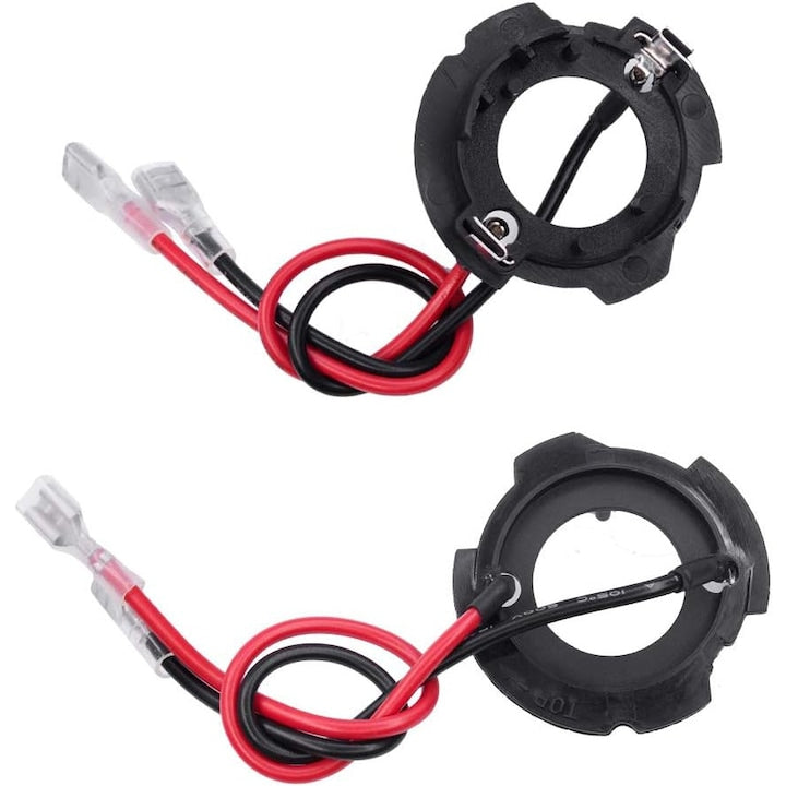 Set of 2 H7 L17 LED Adapters Compatible with VW GOLF 5/GOLF 7/JETTA/TOURAN for LED Bulb Installation