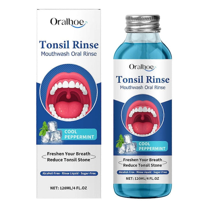 Apa de gura Tonsil Stone Rinse curatare avansata fara alcool