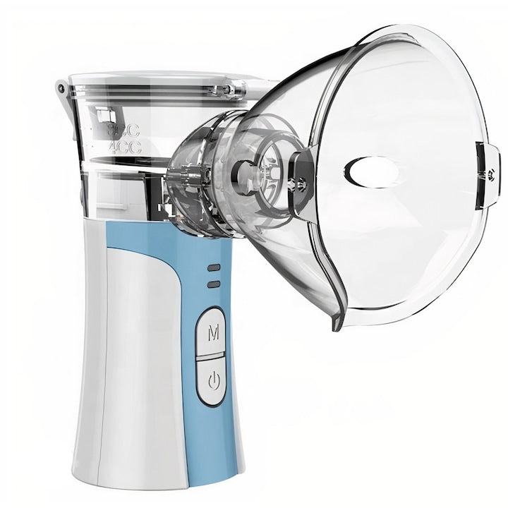 Aparat aerosoli WowStep® nebulizator portabil validat clinic ultrasonic tehnologie Mesh accesorii