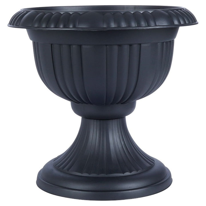 Ghiveci Decorativ Vilde Rotund 39x36 cm Plastic Gri