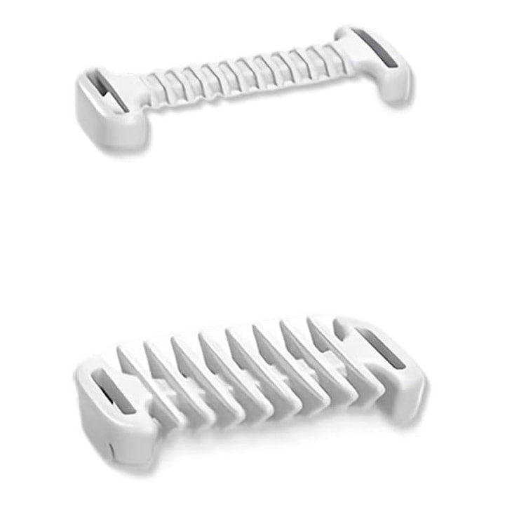 Set of 2 Intimate Area Protectors for Skin and 3mm Body Comb for OneBlade QP2734 QP2824 QP2520 QP2530 White