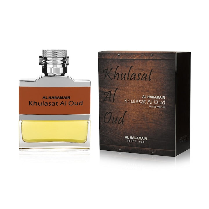 Al Haramain Khulasat Al Oud Eau de Parfum for men 100 ml
