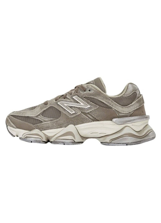 New Balance - Pantofi sport dama 9060 stil vintage gri piele intoarsa 12 rate cu 0% dobândă
