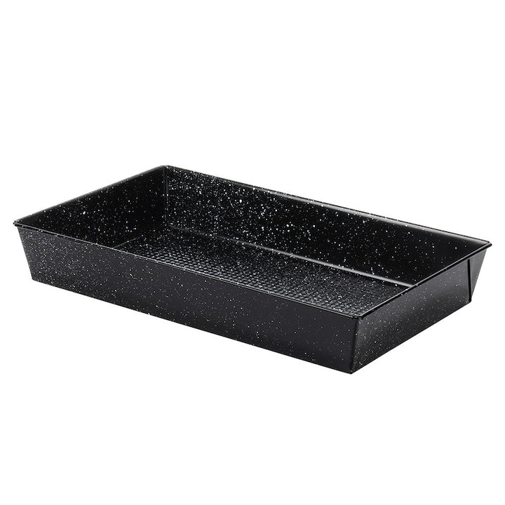 Tava De Copt Vilde 39.5x24x6 cm Fabricata Din Otel Carbon Strat Antiaderent Rezistenta La Temperaturi Ridicate Utilizare Universala Granit