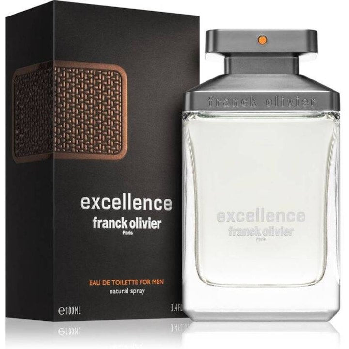 Franck Olivier Excellence Eau de Toilette for Men, 100ml