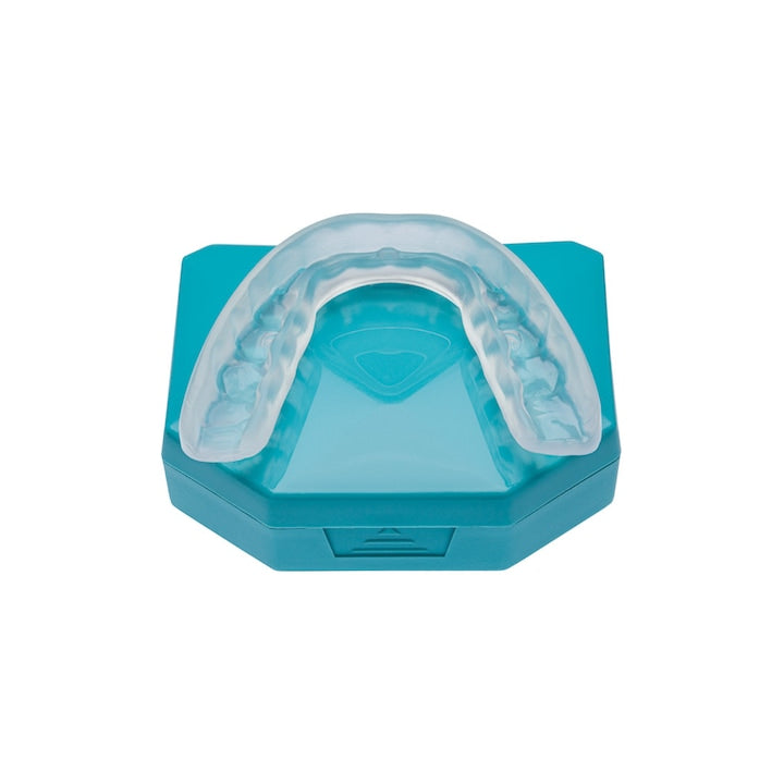 Set 2 gutiere Bruxism Oz Denta impotriva scrasnitului din dinti + cutie protectie