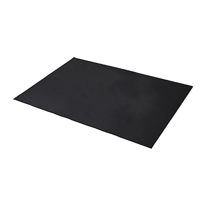 Covor ignifug YANYXR mare rezistent la temperaturi inalte negru 99x119cm