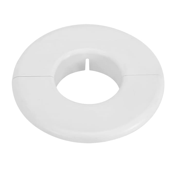 Air conditioning hole cover ring, protection and concealment for refrigerant line, for 53mm~70mm, White