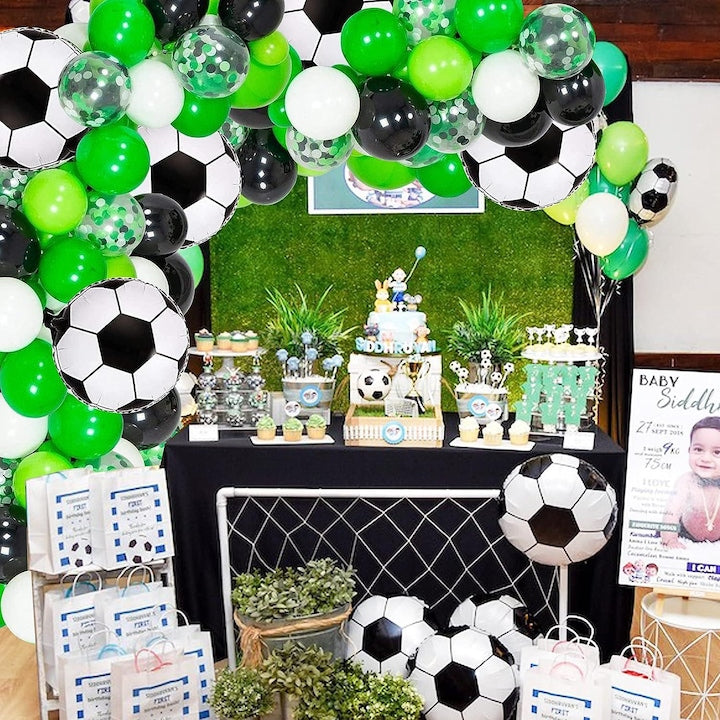 Set de baloane fotbal - Decor sportiv