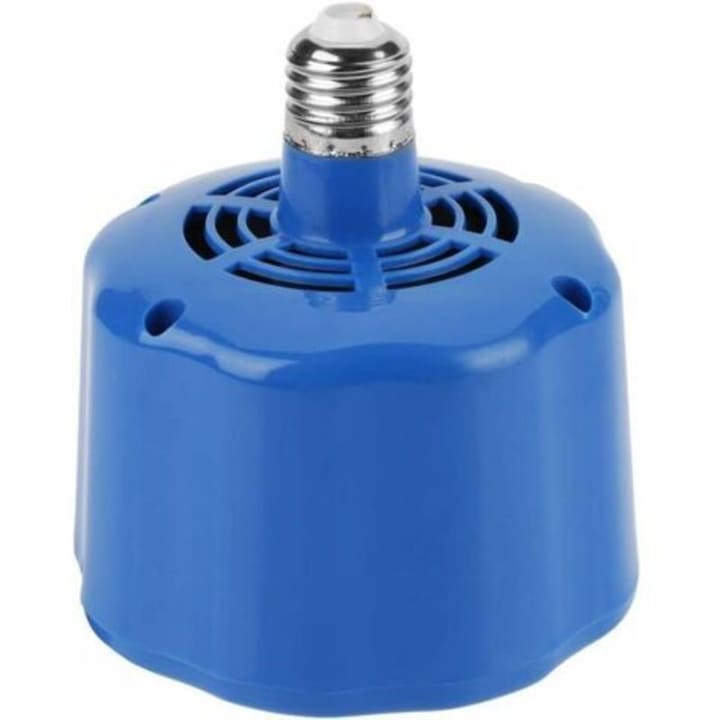 Lampa incalzitoare pentru pasari reglabila albastru 12.5x13.5cm
