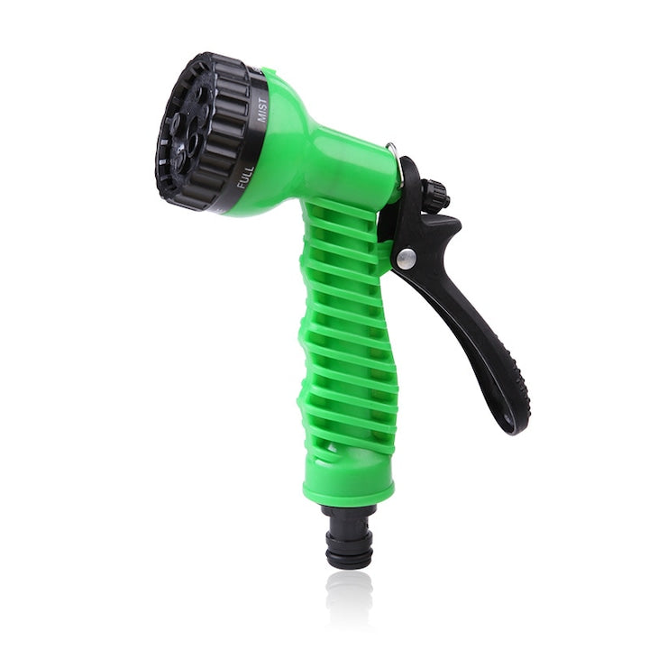 Pistol de apa de uz casnic cu sapte functii pistol de aspersoare de gradina pistol de dus multifunctional pistol de apa pentru uz casnic verde