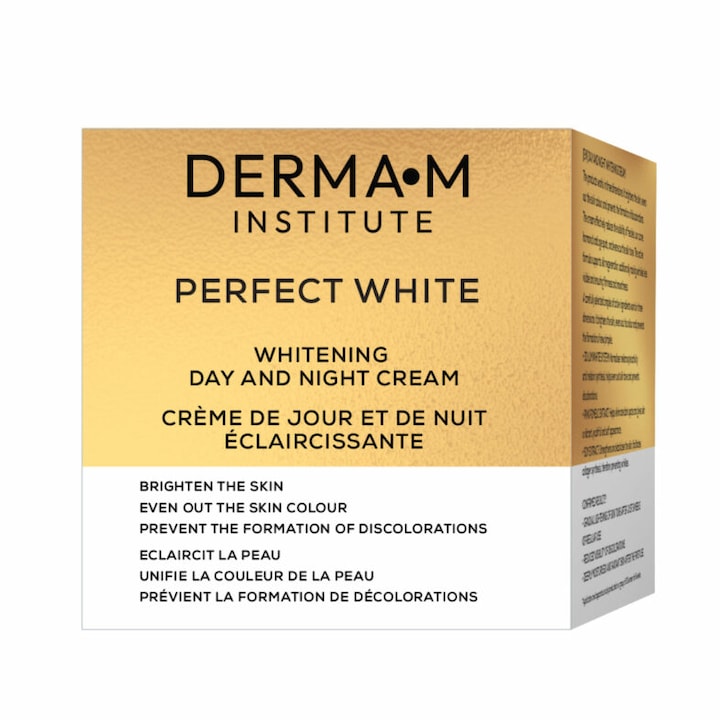 Crema de fata Derma M Institute cu efect de albire 50 ml