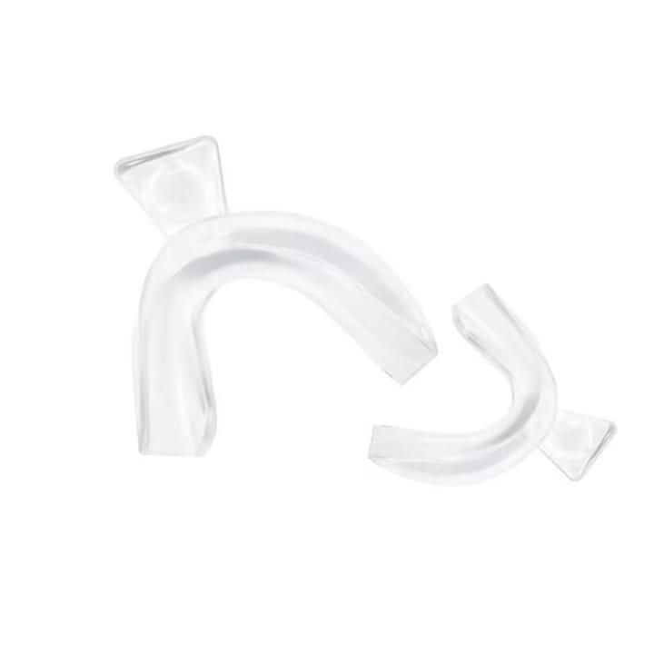 Set 2 gutiere transparenta si adaptabila pentru relaxarea maxilarului impotriva scrasnitului din dinti