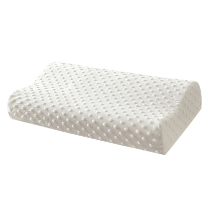 Perna ortopedica cervicala YANYXR latex natural reglabila alb 30x50x6x8cm