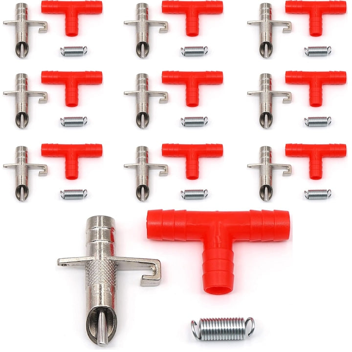Adapatoare pentru iepuri inox/plastic Set 10 BUC