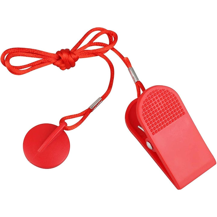 Cheie de siguranta pentru banda de alergat compatibila universal rosu 92cm