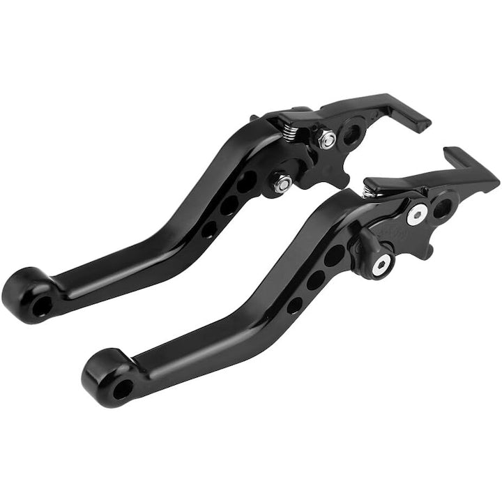 Set manete frana si ambreiaj motocicleta aliaj de aluminiu sensibilitate ridicata negru