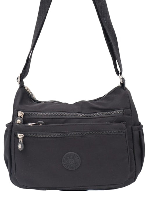 OEM - Women's Bag 28x20x14 cm well-compartmented lightweight N53 black
