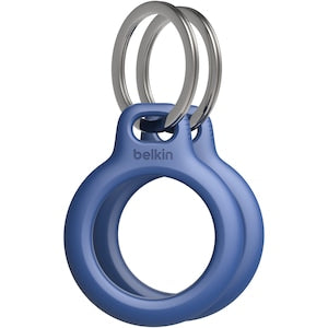 Belkin Secure Holder with Ring for Apple AirTag, 2-Pack, Blue