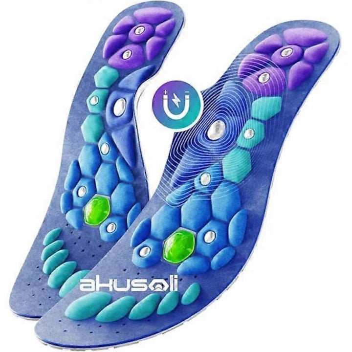 Branturi magnetice de acupresiune set rosii marimi S (35-39) M (40-43) L (44-47)