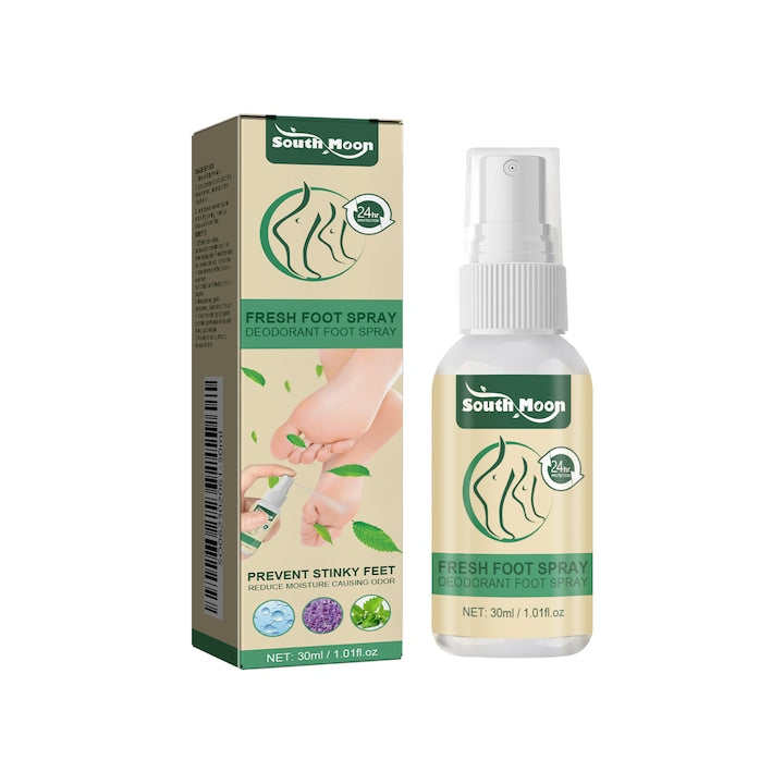 Deodorant spray pentru picioare previne mirosul neplacut al picioarelor parfum neiritant antiperspirant hidratant calmeaza pielea indeparteaza uscaciunea spray pentru ingrijirea picioarelor
