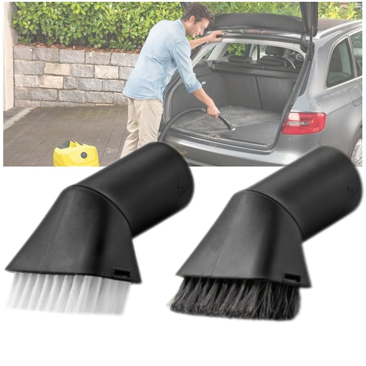 Set 2 curatare auto AjieQaQ Compatibile Karcher WD 1-6 Accesoriu Montaj Simplu Materiale Rezistente Negru