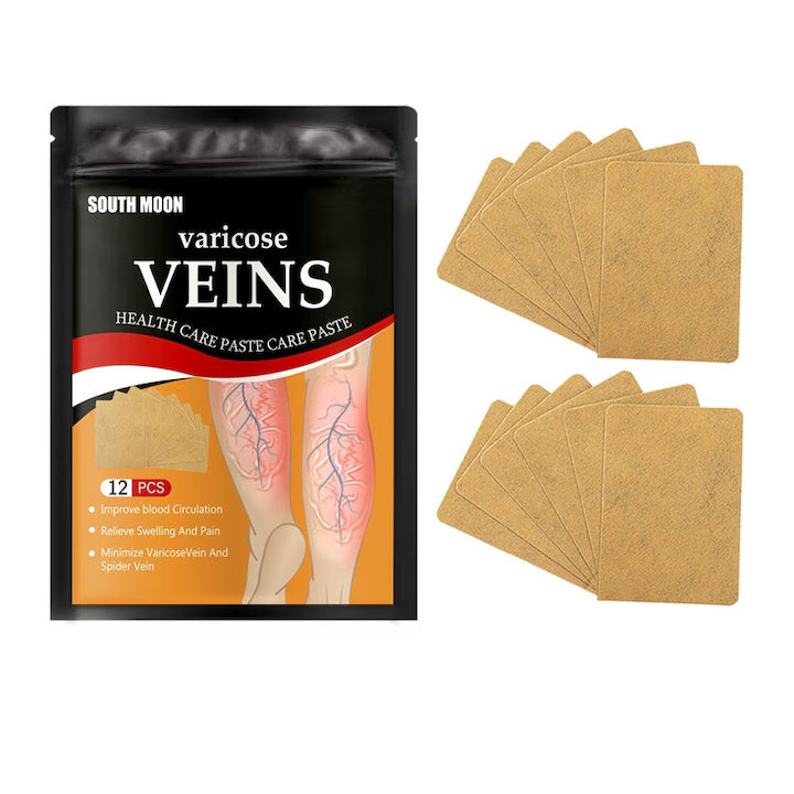 12 Plasturi pentru Varice, Extract Plante