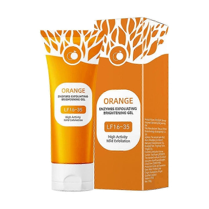 Gel exfoliant pentru ten 50g curatare si hidratare textura gel enzime de portocale