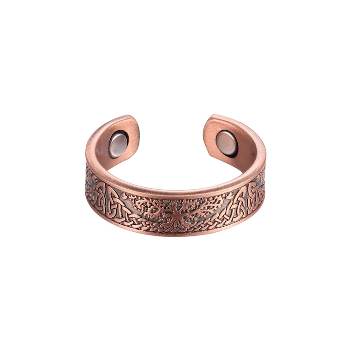 XTERRA - 99.99% Pure Copper Ring with 2 Neodymium Magnets Model VS-R799