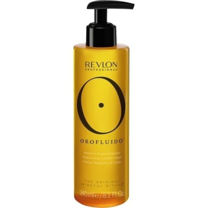 Orofluido Radiance Argan Shampoo sampon hranitor pentru finete si stralucire a parului 240 ml