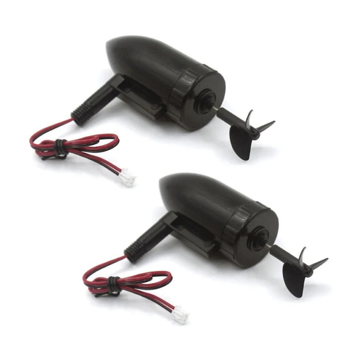Set motor subacvatic pentru barca telecomanda YANYXR plastic 3 elice 12000 rpm