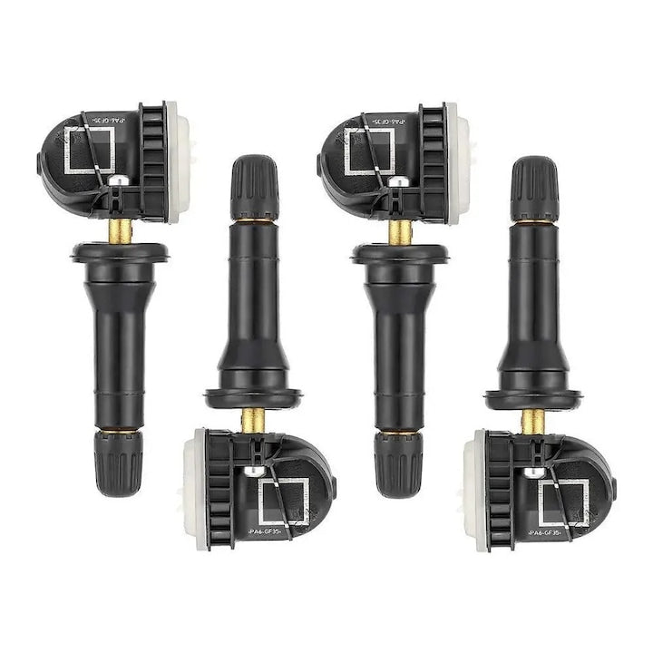 Set 4 senzori de presiune a anvelopelor TPMS pentru Ford Focus Fiesta C-Max Kuga negru 28g