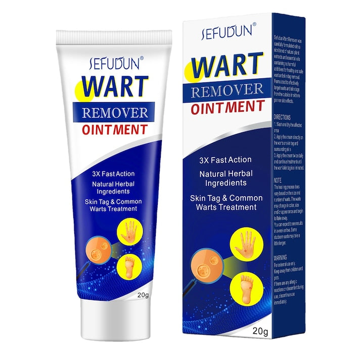 Crema pentru indepartarea negilor crema pentru indepartarea negilor comuni crema pentru indepartarea cresterii pielii potrivita pentru maini si corp poate indeparta negii comuni negii plantari bataturile si calusurile 20g