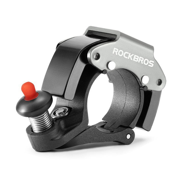 Bicicleta clopot ZOUN, Hidden aliaj de aluminiu universal inoxidabil usor de instalat 90-100 dB rezistent la apa titan