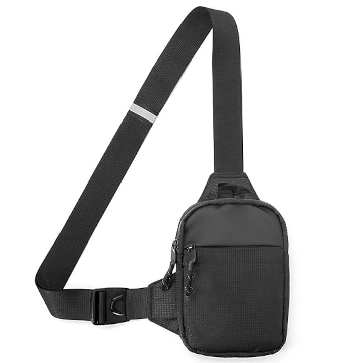 JENUOS - Borseta de mana minimalist din piele cu inchidere fermoar slim 25 x 16 cm