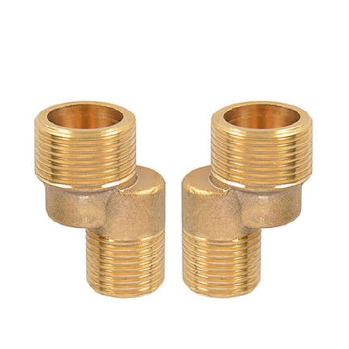 Set excentrice baterii sanitare scurt 2 buc 1/2 x 3/4 H 46 mm