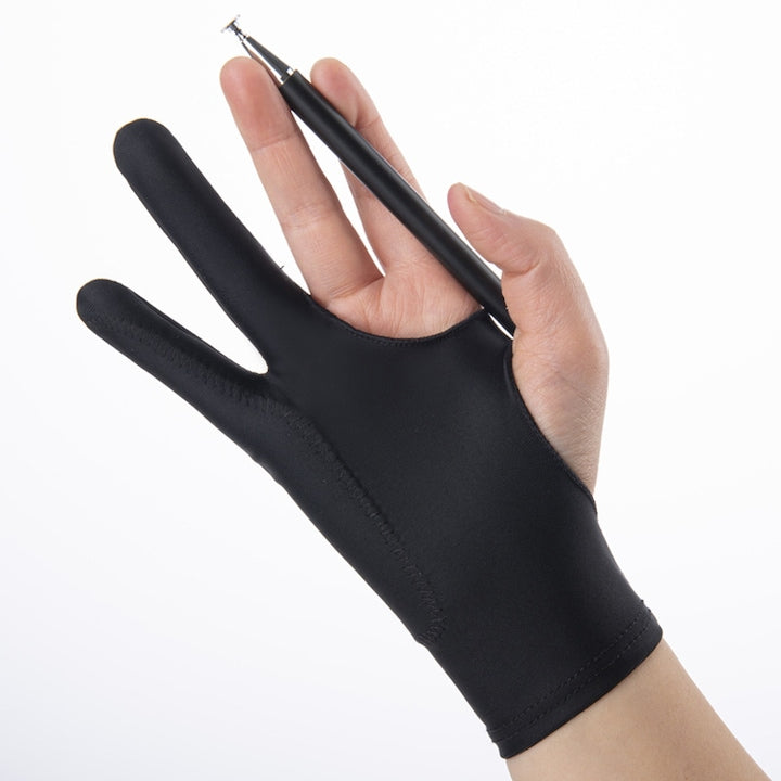 Manusa anti-frecare pentru tablete grafice 2 degete Negru S