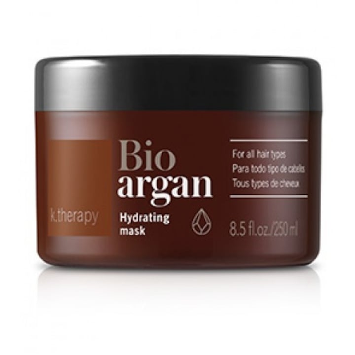 Lakmé K.Therapy Bio Argan Hydrating Mask masca hranitoare pentru hidratarea parului 250 ml